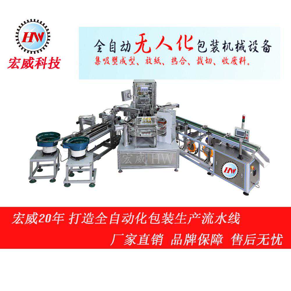 自动吸塑包装机的工作原理