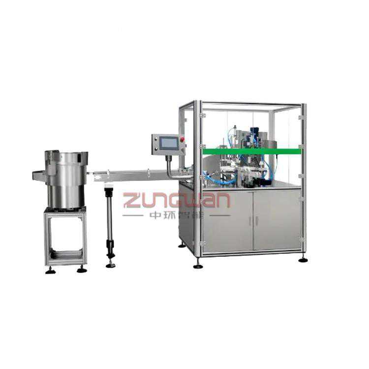 ZHS-50全自动化妆品灌装机液体旋盖机