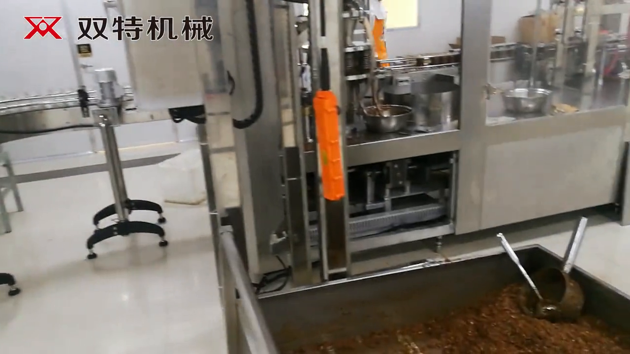 丁妈妈香辣牛蒡酱灌装线：实地操作全程解析  #全自动
