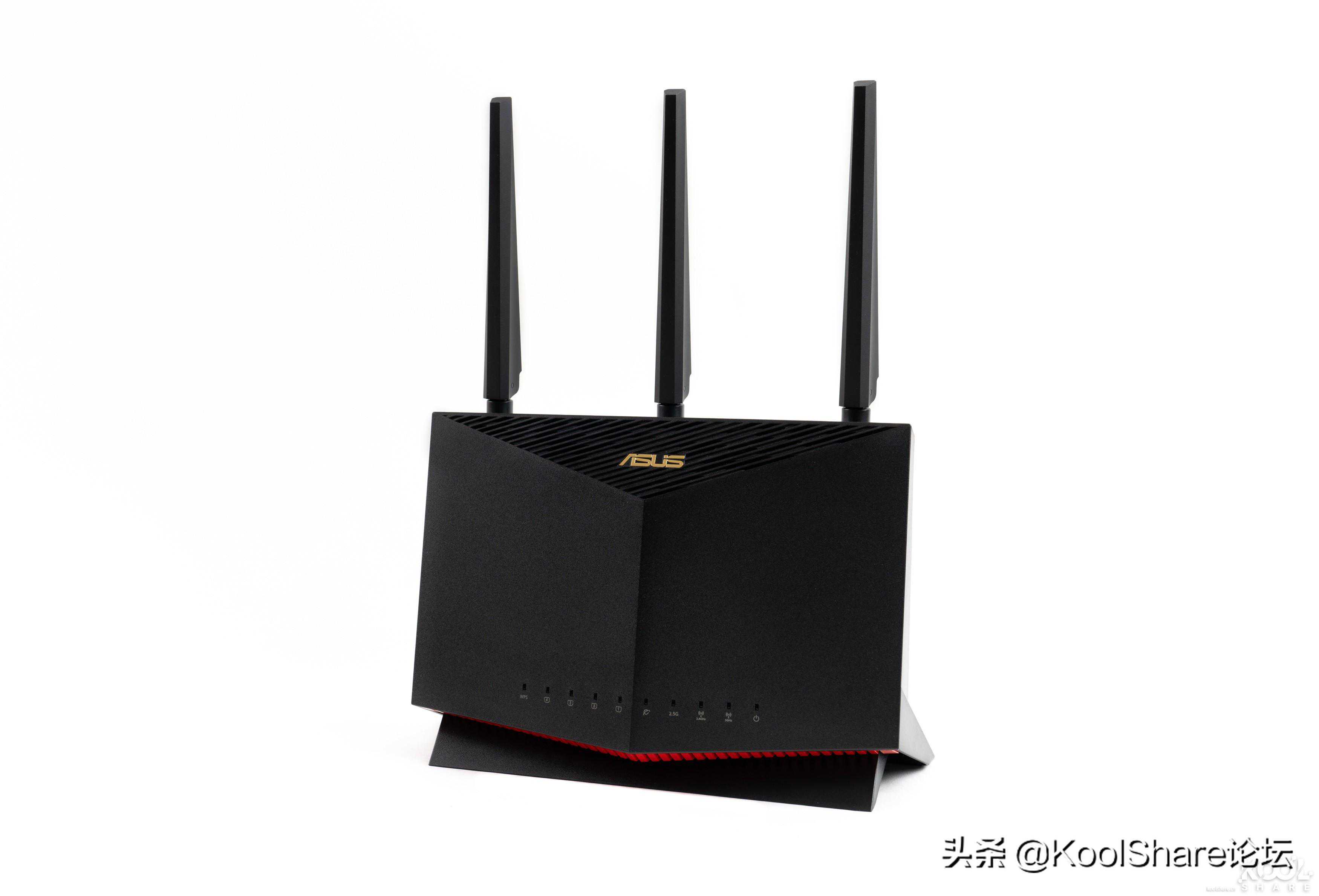 ASUS 华硕 RT-AX86U AX5700规格电竞路由器 开箱拆解评测