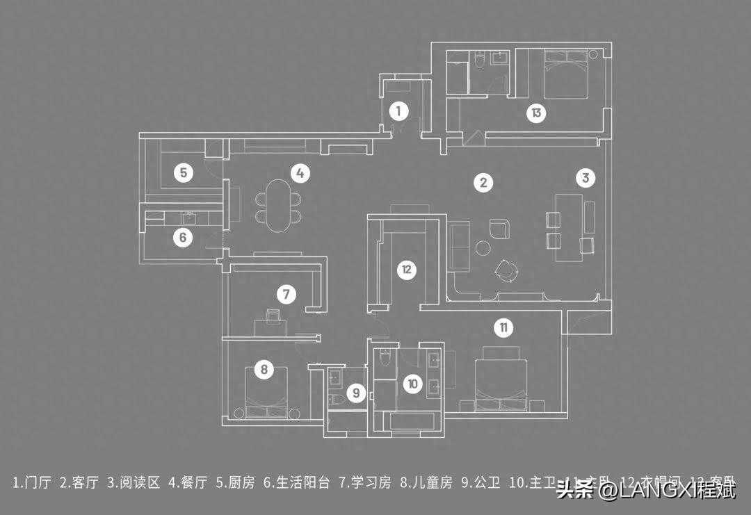 书香门第风，大概就是这样吧！