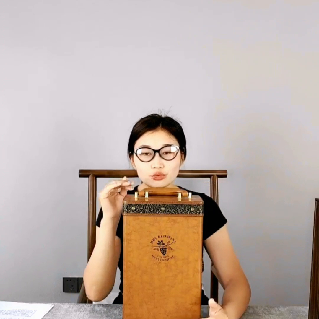 古典双支红酒盒，走过路过别错过～